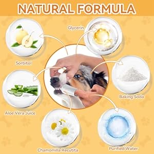 Dog Teeth Cleaning Wipes for Dogs  Cats 60 Counts Dog Dental Care Wipes Dog Tooth Brushing Kit Dental Wipes Remove Bad Breath by Reducing Tartar Buildup  Freshens Breath  Cucciolini Doodles Dog teeth cleaning wipes for dogs  cats 60 counts dog dental care wipes dog tooth brushing kit dental wipes remove bad breath by reducing tartar buildup  freshens breath   cucciolini doodles