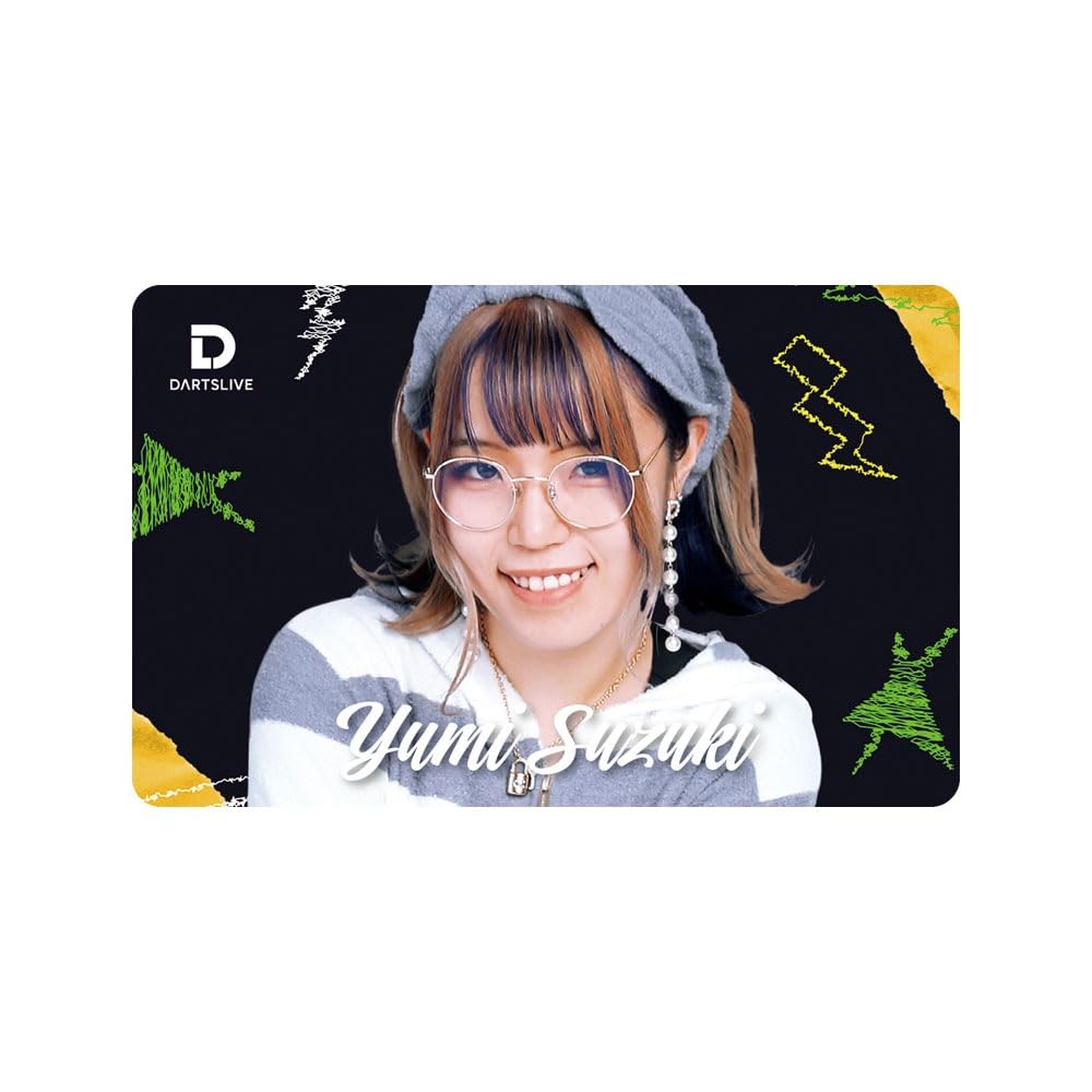 Amazon | DARTSLIVE PLAYER GOODS第五弾 鈴木優美選手 ダーツ カード