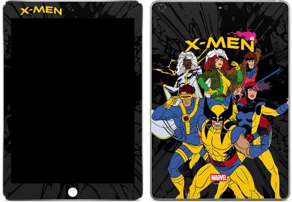 Skinit Decal Tablet Skin Compatible with iPad Air - Officially Licensed Marvel X-Men Group Design