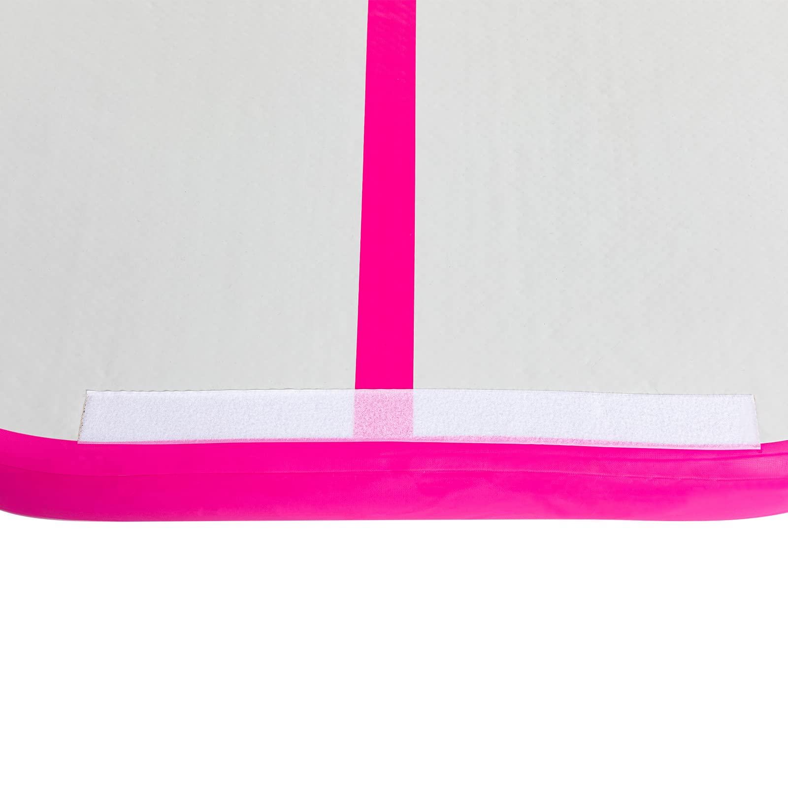 Tapis de gymnastique gonflable - Étanche - 5 x 1 m - Haute capacité de charge - 10 cm d'épaisseur - Avec pompe à air - En PVC