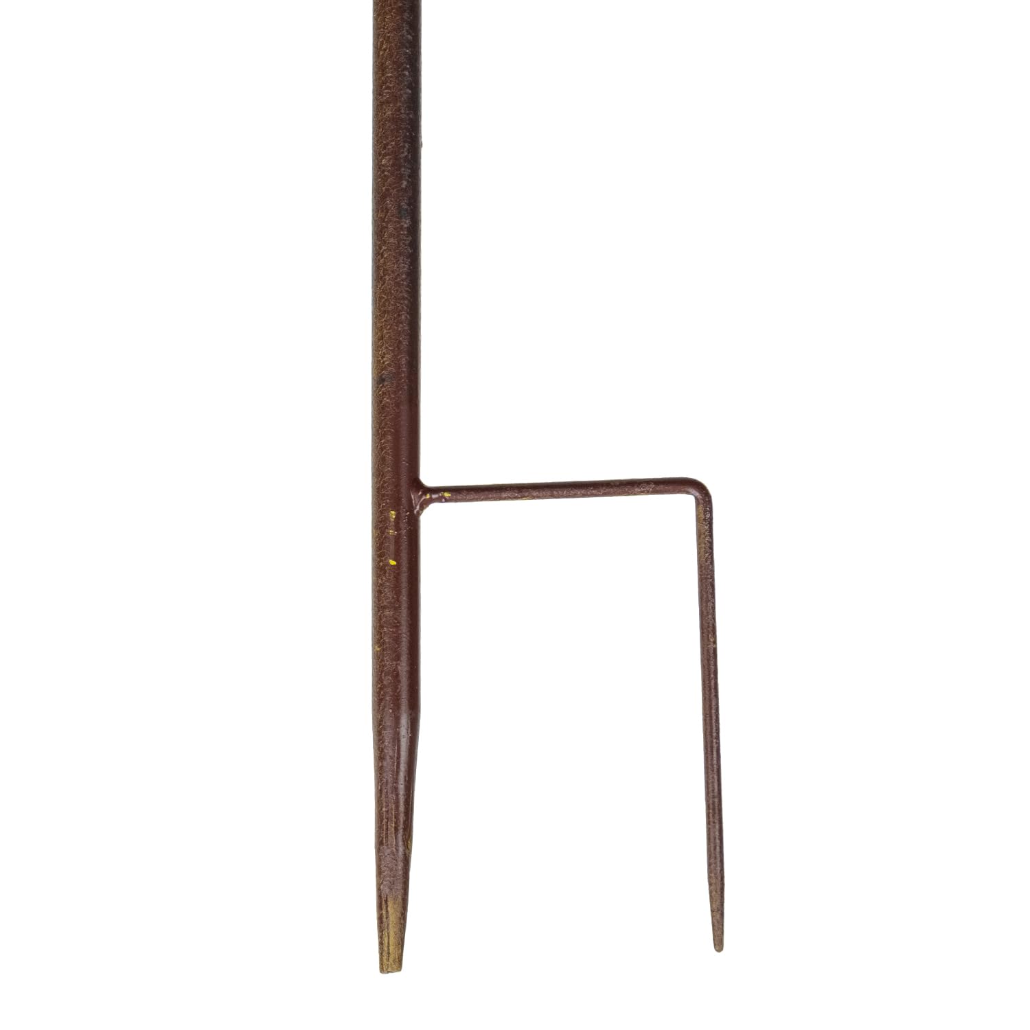 Metalowa ozdoba ogrodowa, ptaki na gałęzi, ze szklaną kulą, wysokość 161 cm, dekoracja ogrodowa, ptak, figurka ogrodowa, o wyglądzie rdzy, dekoracyjna wtyczka, metalowa figurka do ogrodu, na balkon