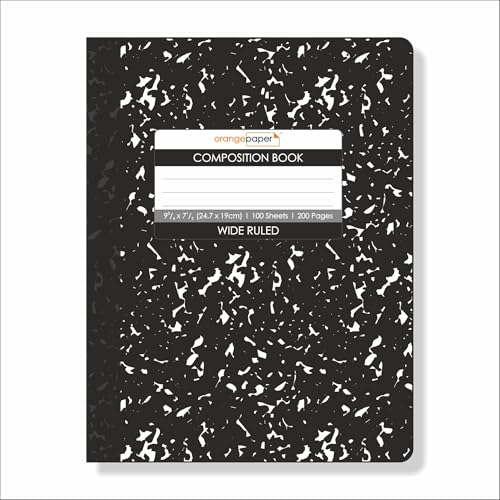 Cahier de composition 100 feuilles ligné large 24,8 x 19,1 cm - 2
