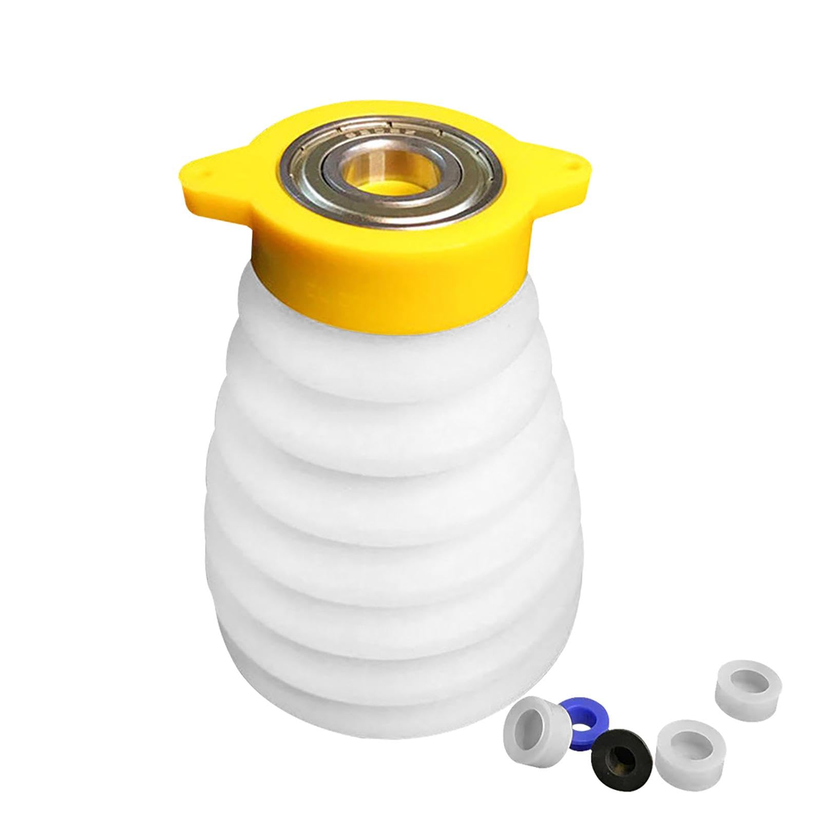 Drill Dust Collector,Silicone Dust-Cover Baffle for Drilling,Dustproof Dust Catcher Bowl,with 5 Sealing Rings,Electric Drill Tool Accessories,for Electric Hammer Drill,Easy to Use(for 160mm drill)