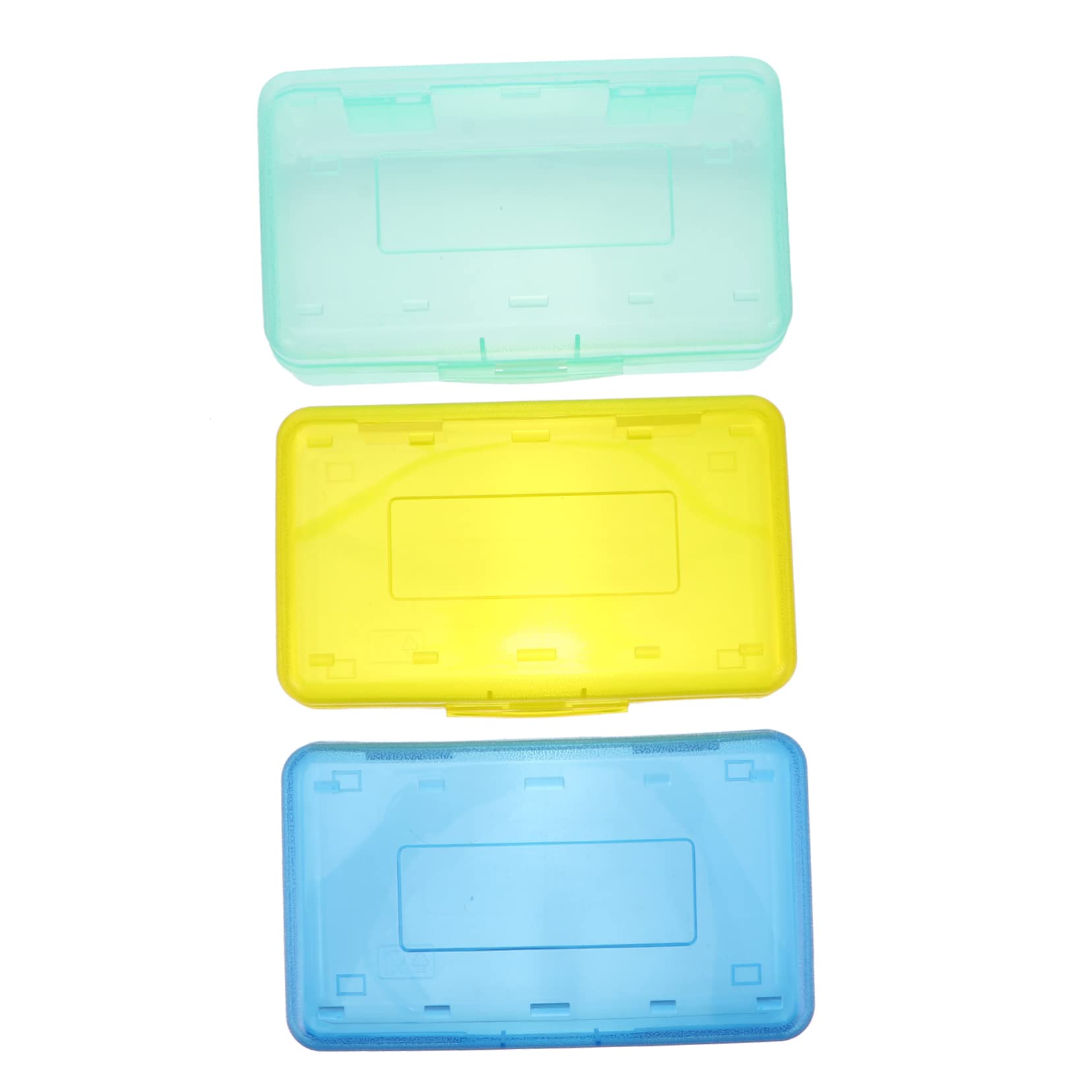 3 Pezzi astuccio matita casse scrivania bacheca portaoggetti astuccii segnapassi stationery box porta cancelleria trasparente Custodia per cancelleria forniture per studenti pp