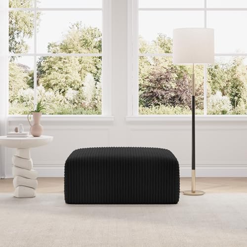 Image of Novilla Modular Sectional Sofa, Modern Cloud Sectional Couch with Smarts Coil Support, Upholstered Boneless Couch for Living Room Apartments Bedroom, No Assembly Required (Ottoman)