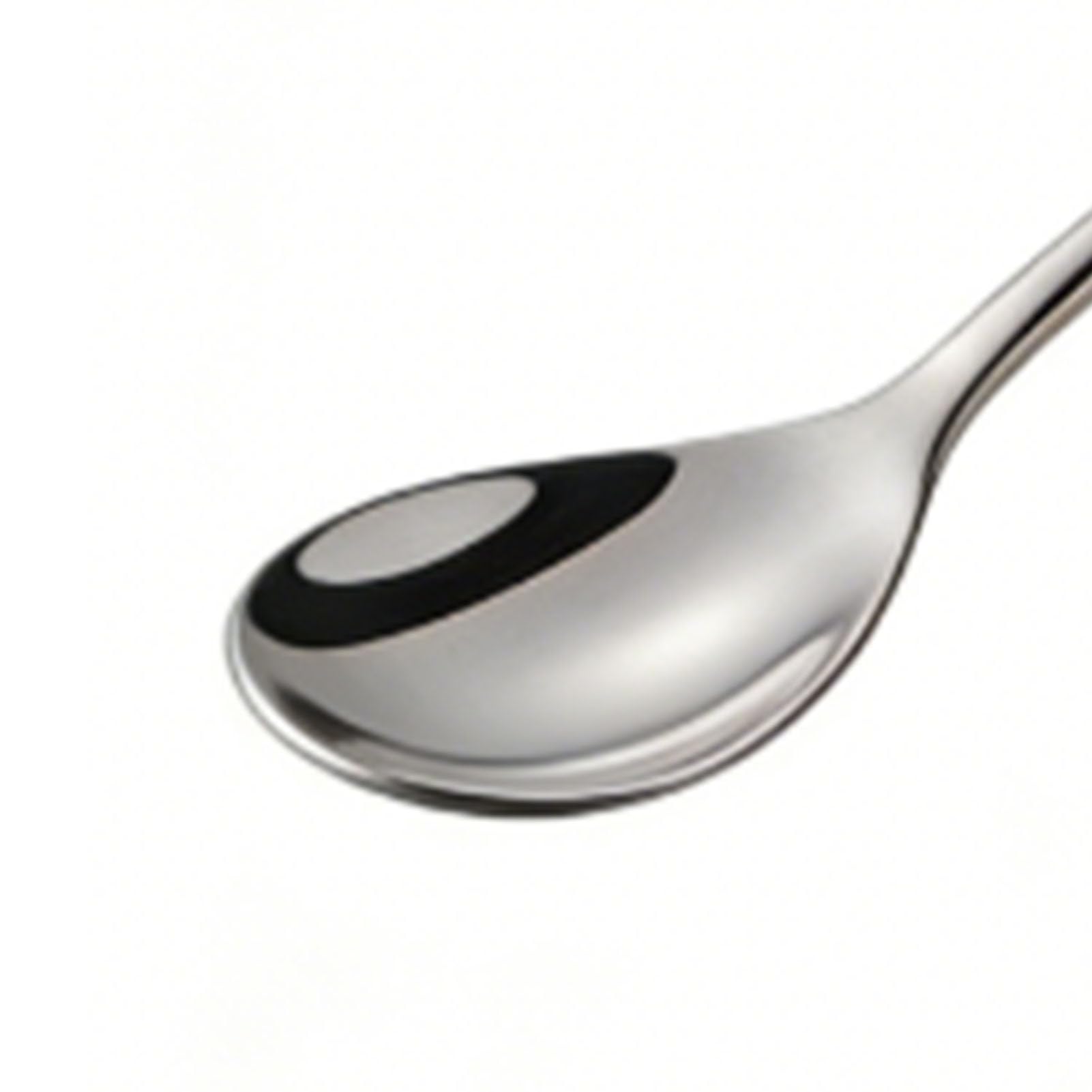 Cocoarm Cucchiaini da caffè Lunghi, Set da 5 Cucchiai da Dessert in Acciaio Inossidabile con Design Floreale Lucidato a Specchio, Manico Lungo da 7,76 Pollici per caffè, tè, Coppe Gelato, (SILVER)