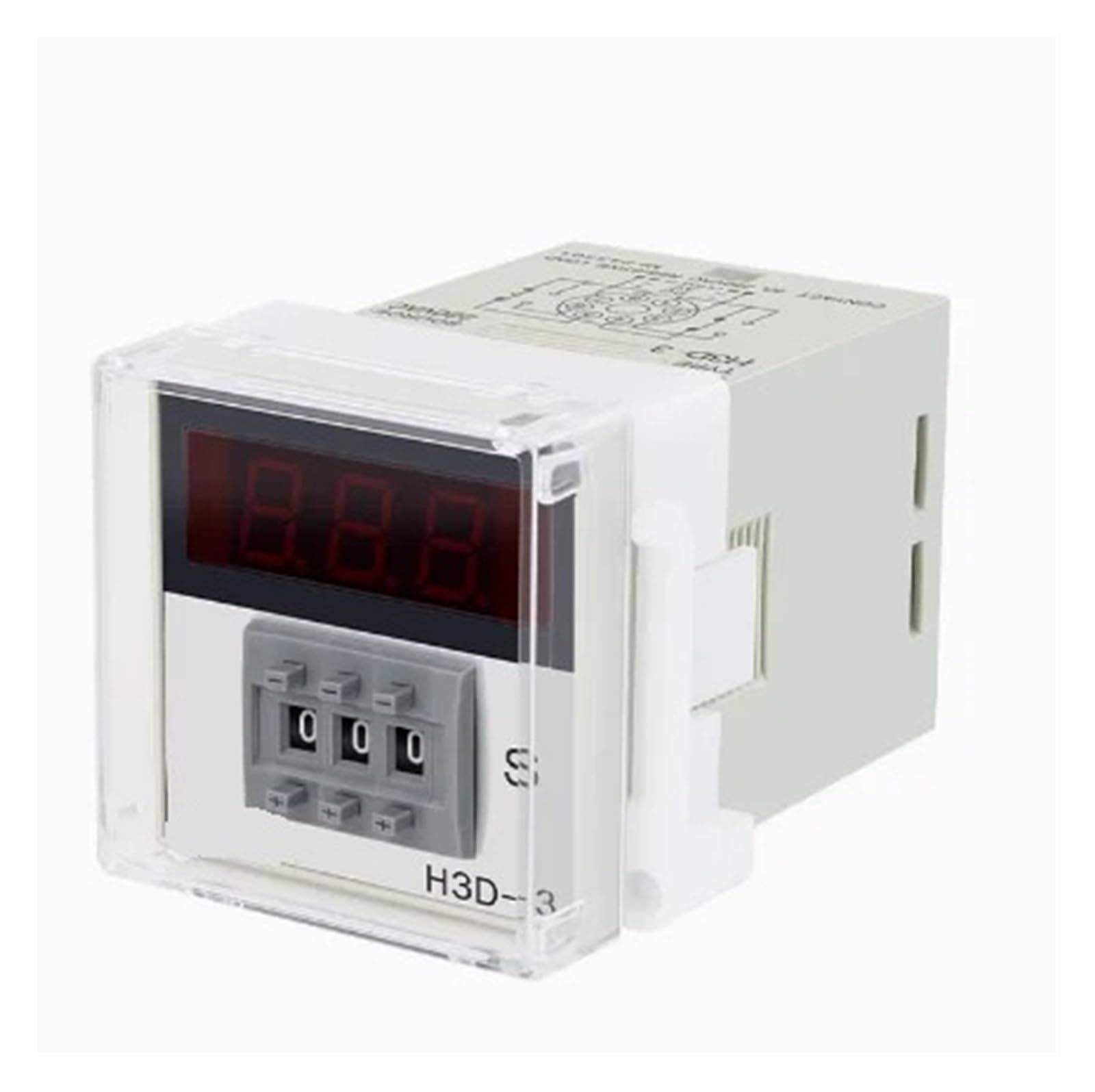 Controlador de retardo H3D-3 de 8 pines para tableros eléctricos de 110 V