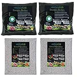  aquacando Aquarium-Bodengrund Set  kompatibel zu Juwel Lido 120 Farbe Kristallweiß
