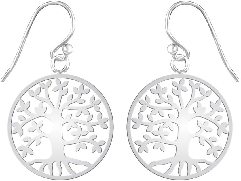925 Sterling SIlver Filigree Teardrop Dangle Earrings for Women | Lightweight Hooks Exquisite Leaf Dangle Earrings for Gift | Size 26mm - Image 4