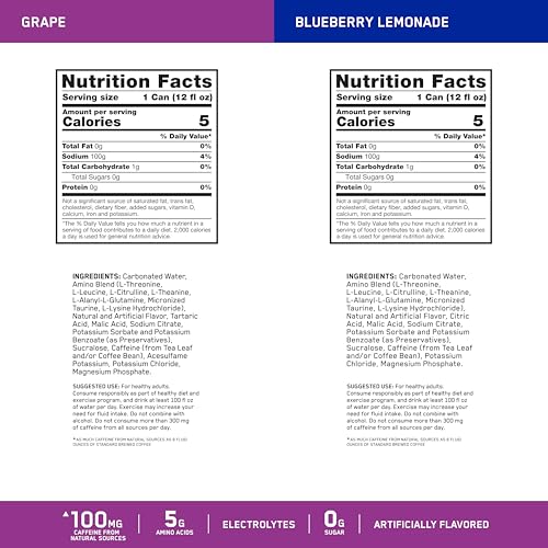 image for Optimum Nutrition Amino Energy Sparkling Hydration Drink, Electrolytes