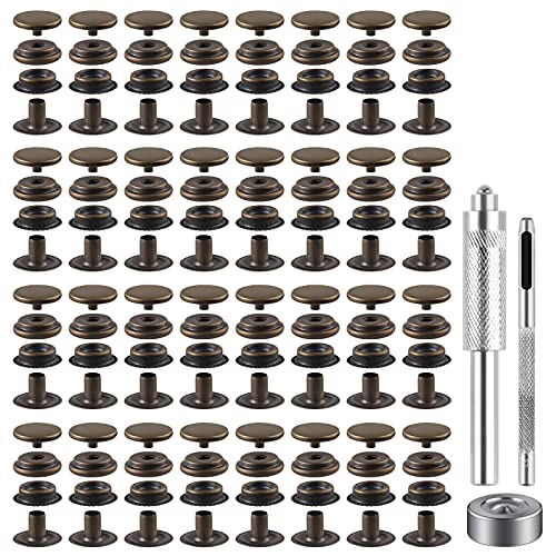 40 pieces 15mm snap fastener kit tool snap button kit snaps for l…
