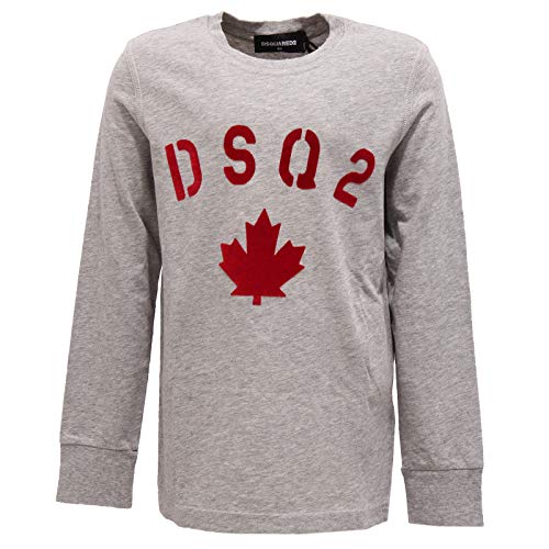 T-shirt long Dsquared2 garçon idéal pour l'école et les loisirs en automne