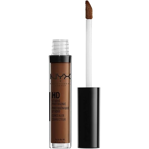 NYX PROFESSIONAL MAKEUP HD Studio Photogenic Concealer Wand, Medium Coverage - Deep Espresso