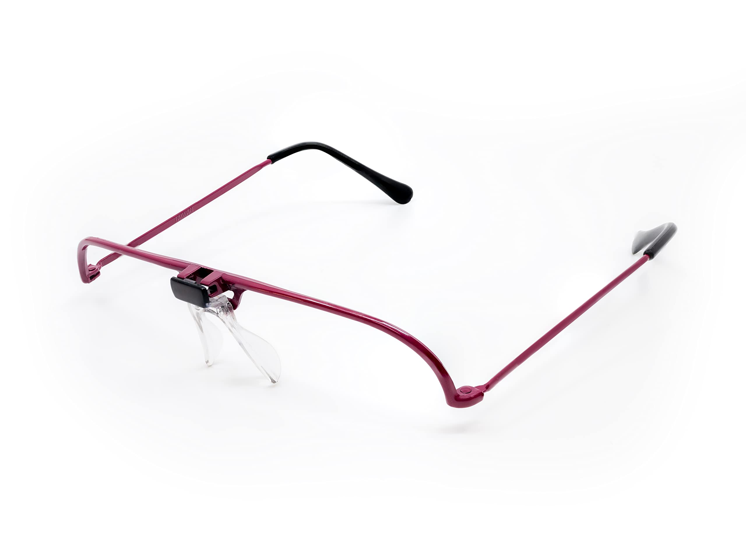 ?????? Support Frame Accessory for Pro-Tex Face Shields, clip on (Metal Support Frame Raspberry)