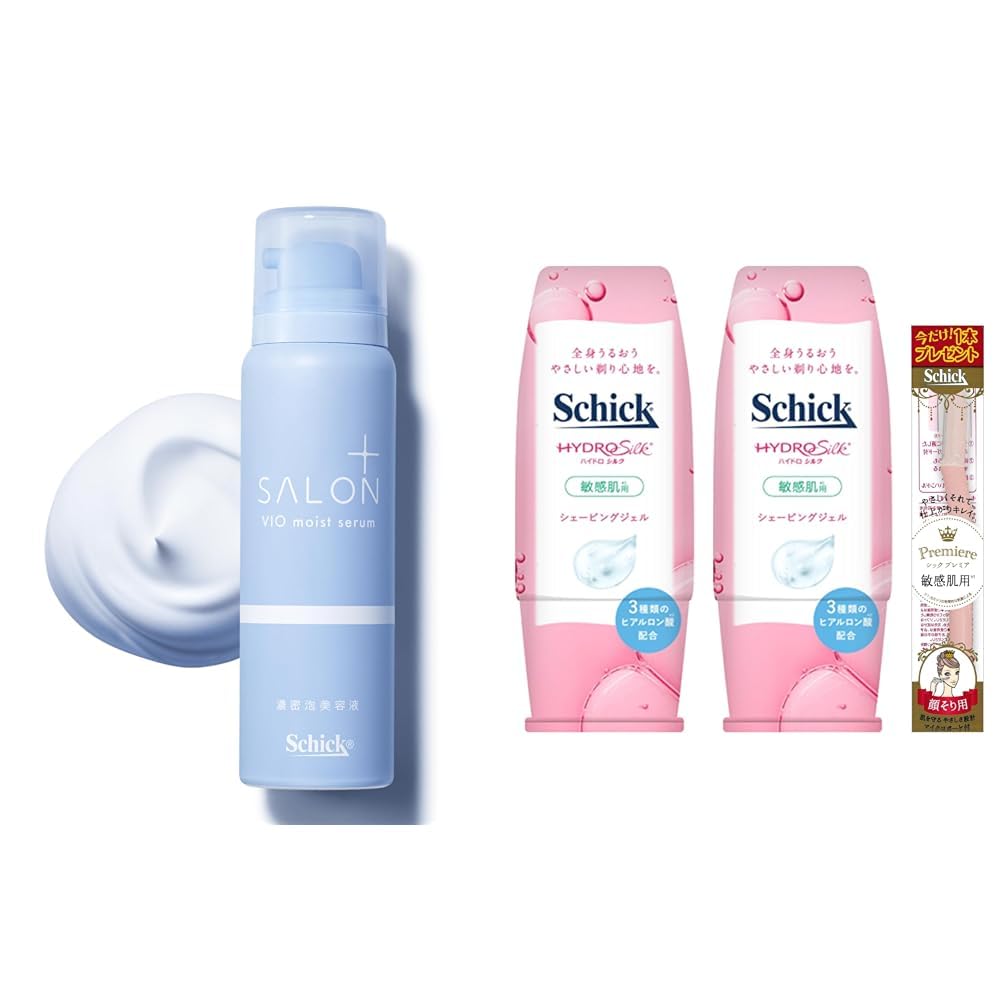 Amazon.co.jp: Schick(シック) サロンプラス V.I.O 濃密泡セラム +