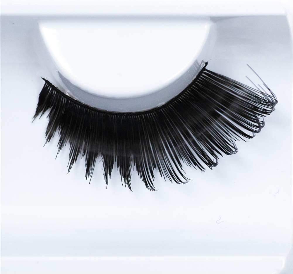 Imstyle 3D False Eyelashes Drag Queen Big Lashes for Women Makeup Party Eye Lashes Stripe Fluffy