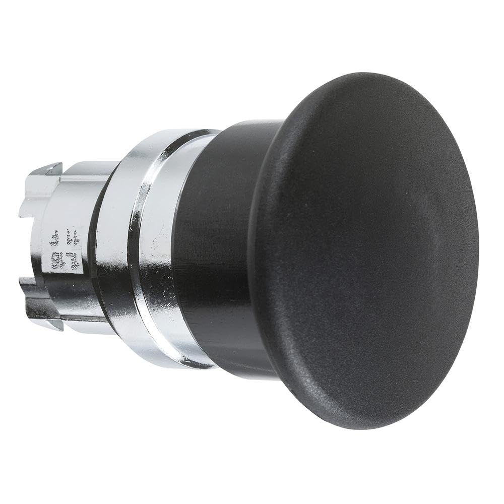 Pulsante A Fungo Nero Schneider Electric Harmony XB4, Ø 22 Mm, Metallo, Per Pannelli Industriali E Macchinari