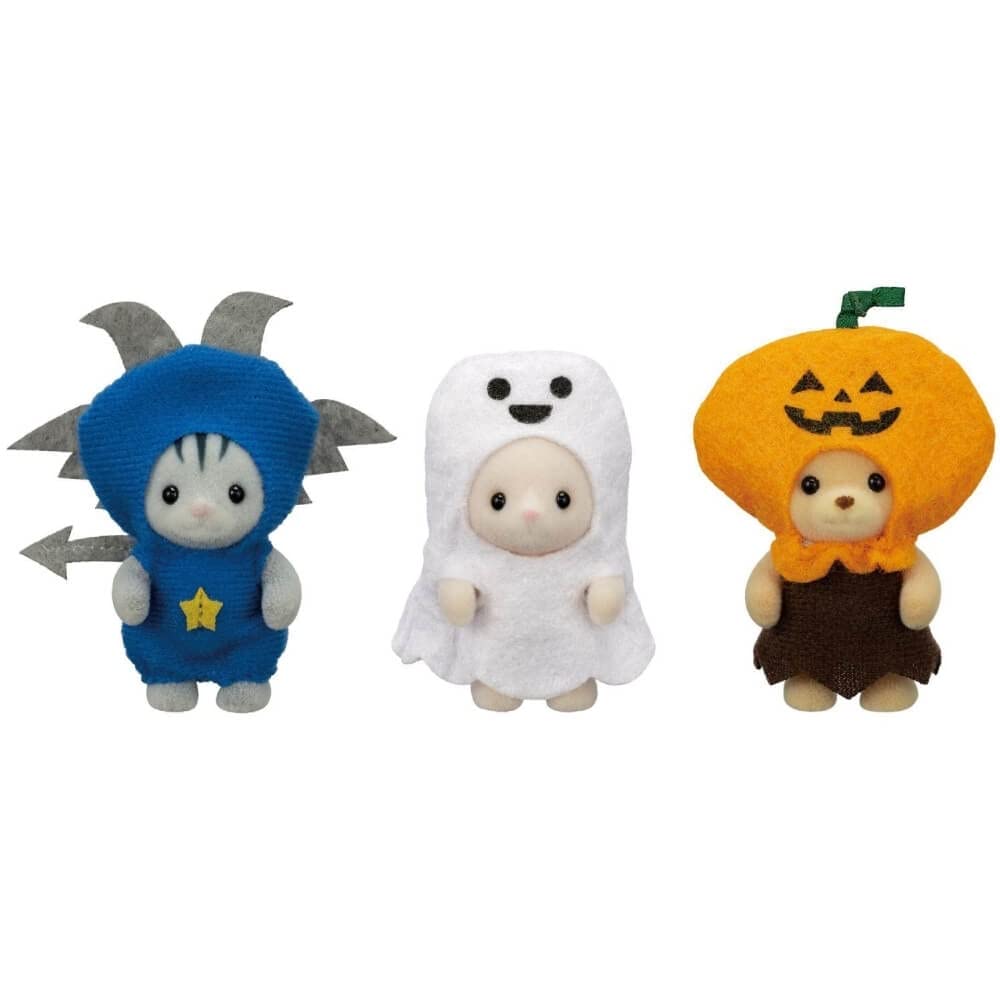 Sylvanian Families Halloween Ghost Costume Chocolat Rabbit NARIKIRI Secret JP