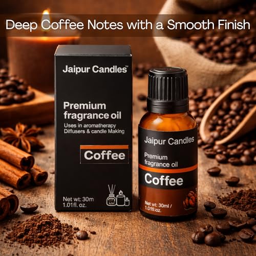Image of Fragrance Oil | 30ml+30ml | Coffee, Vanilla Fragrance oil | Best for Aromatherapy | Use in Diffusers, Candles, Air Fresheners