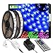 LE LED Strip,10m (2x5m) LED Streifen, RGB Band, 5050 SMD 300 LEDs stripes, LED Lichterkette Lichtband mit 44 Tasten Fernbedienung, verstellbare Helligkeiten Farbwechsel Strip für Haus, Party, Bar, TV