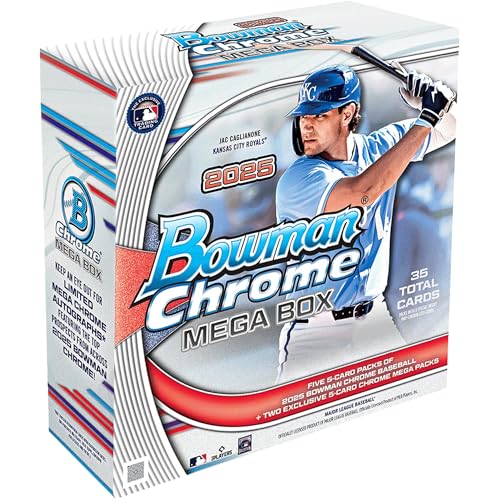 2025 Bowman Chrome Baseball - Factory Sealed - Mega Box