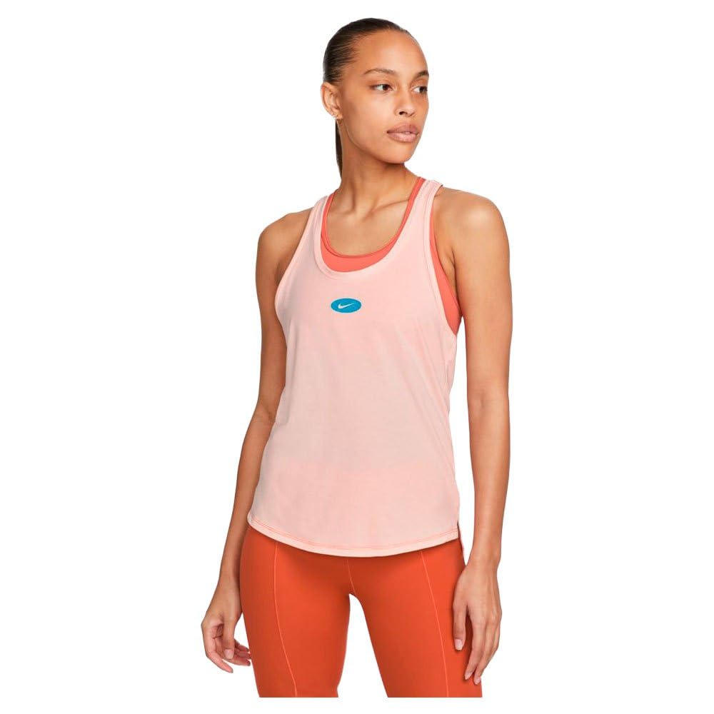 NIKE Camiseta Tirantes One Luxe Icon Rosa Mujer