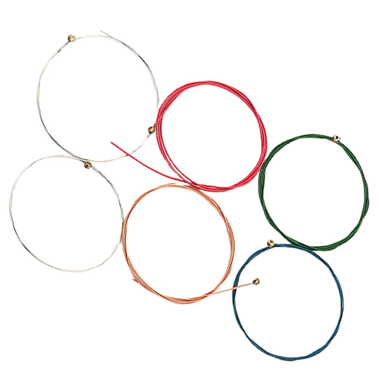 ifundom 24piezas Cuerdas Para Guitarra Folk Reemplazo De Cuerdas De Guitarra Accesorios Para
