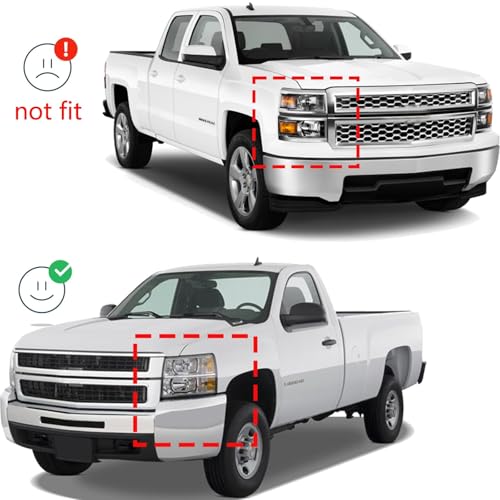 image for APSVE Headlights Assembly for 2007 2008 2009 2010 2011 2012 2013 Chevy