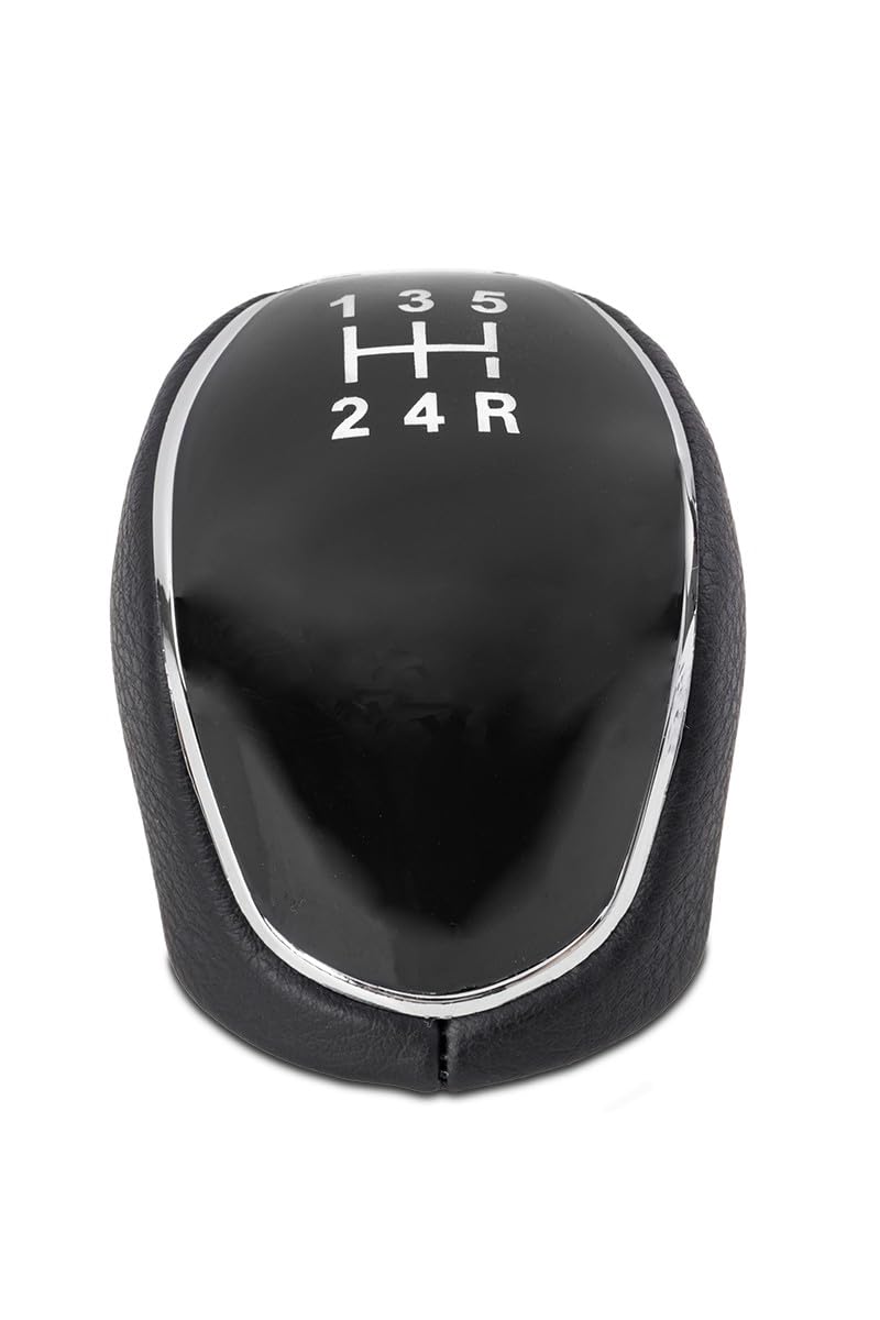 Aerzetix - C57767 - Cuffia soffietto per leva del cambio - compatibile con Ford Mondeo III 2000-2003 - colore: nero - in pelle sintetica