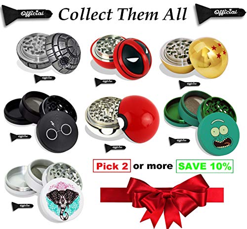 image for Death Star Herb Grinder - Star Wars Grinder With BONUS Scraper - Star 