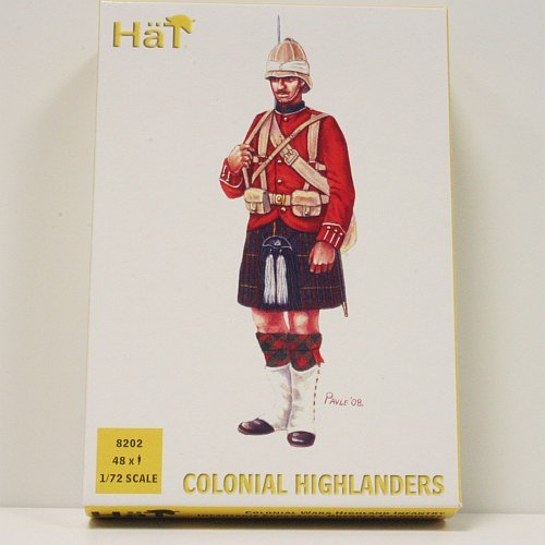 Hat Figures - Colonial War Highlanders - HAT8202
