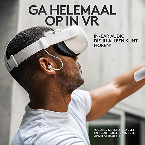 Logitech G333 VR Gaming Oordopjes voor Oculus Quest 2 - Op Maat Gemaakte Kabel en Straps, Dual-Driver Audio Ontworpen om… - Image 4
