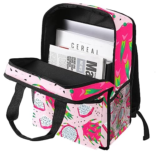Sac à dos garçons tropical 35 cm multicolore imprimé fruits exotiques