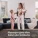Lansinoh tragbare elektrische Doppelmilchpumpe – freihändig und leise abpumpen ohne Kabel & Schläuche – wiederaufladbarer Akku – einfache Bedienung & Reinigung - handsfree