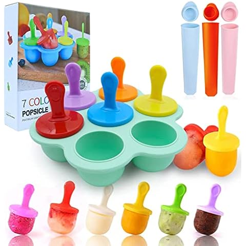 Dyroe Molde Helados Silicona Sin BPA Reutilizable Cover