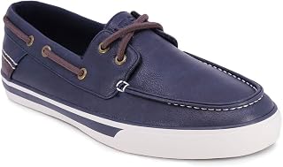 Men's Lace-Up Boat Shoe, Two-Eyelet Casual Loafer, Fashion Sneaker - Galley