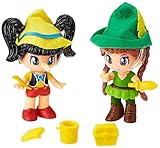 pinypon pinocho Con pelos intercambiables y pequeños accesorios relacionados con su cuento