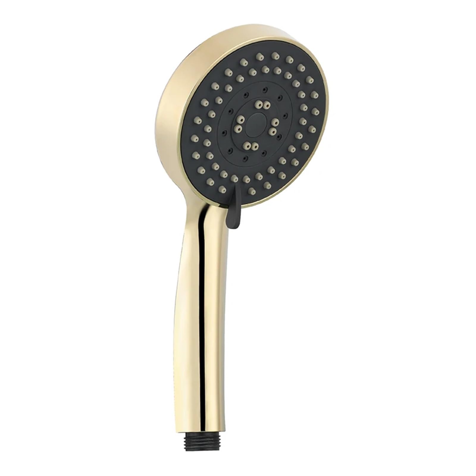 Pommeau de douche ABS à économie d'eau, pommeau de douche à main à 5 voies, pulvérisateur de douche à surpression for ensemble de douche de salle de bain(Zirconium gold)