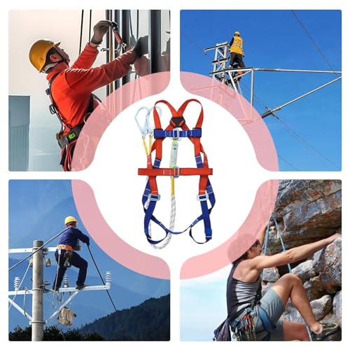 Arnés anticaídas con correas regulables y equipo versátil de protección 5