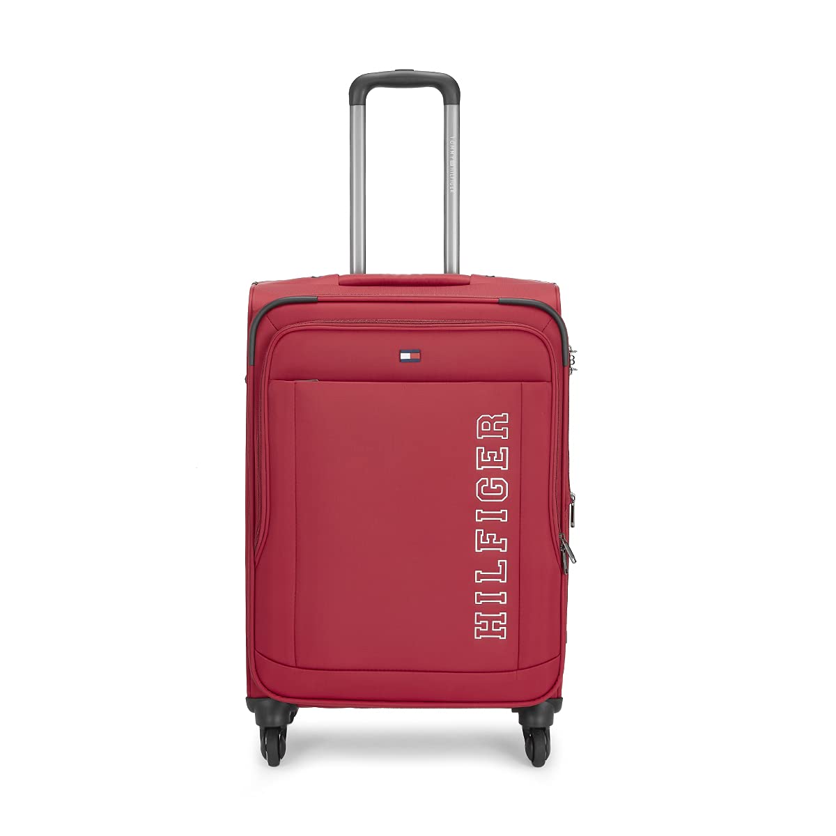Bravo Soft Luggage Medium Size Red with Spinner Wheels-image-32