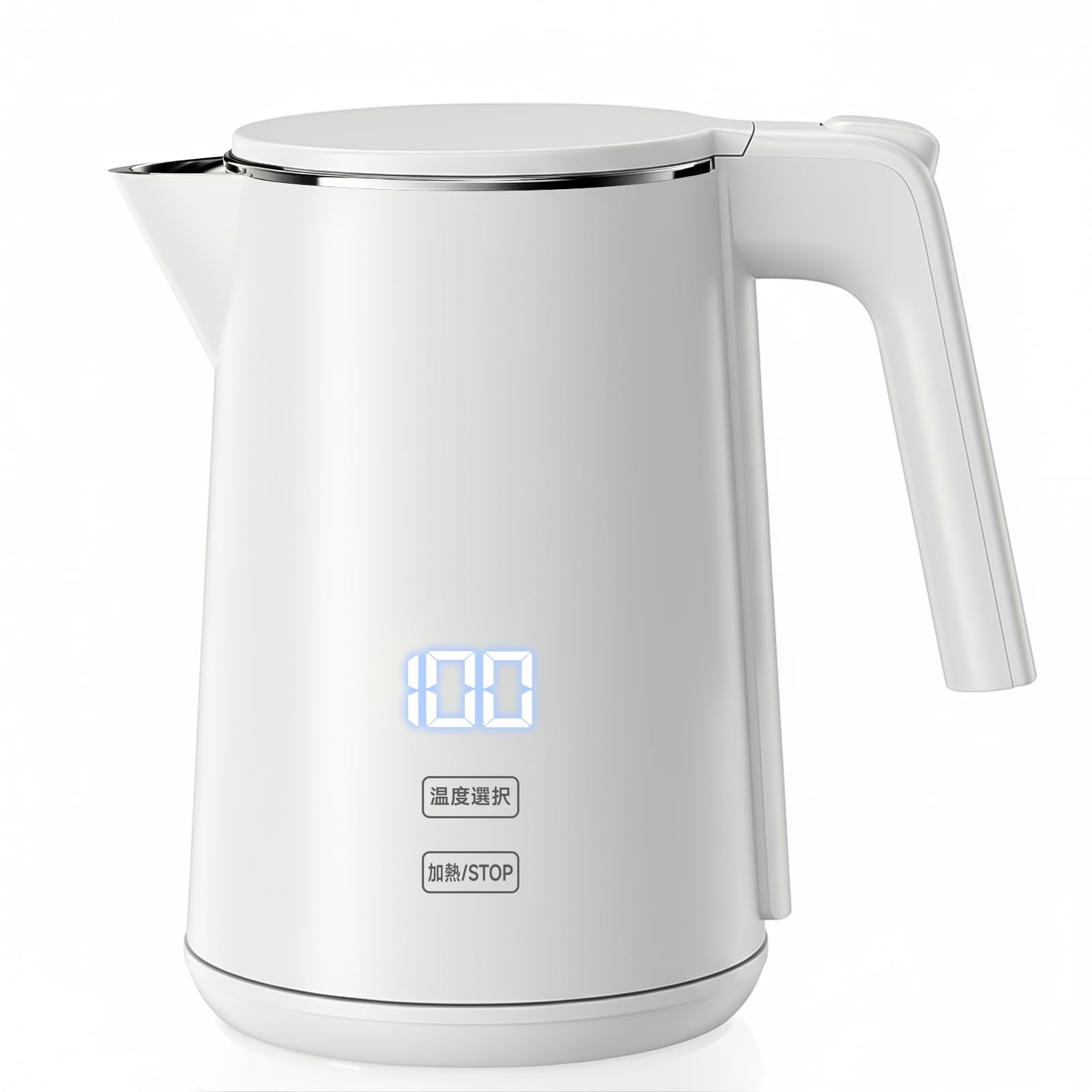 Amazon | SSYFEI 電気ケトル 1.0L【1000W急速沸騰・デジタル表示】7
