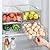 Mano 2Pack Clear Fridge Drawers Pull Out Stackable Refrigerator Drawer Organizer Bins Pantry Storage Box Plastic Food Containers for Kitchen Bathroom Office Closet (2pack-Large)