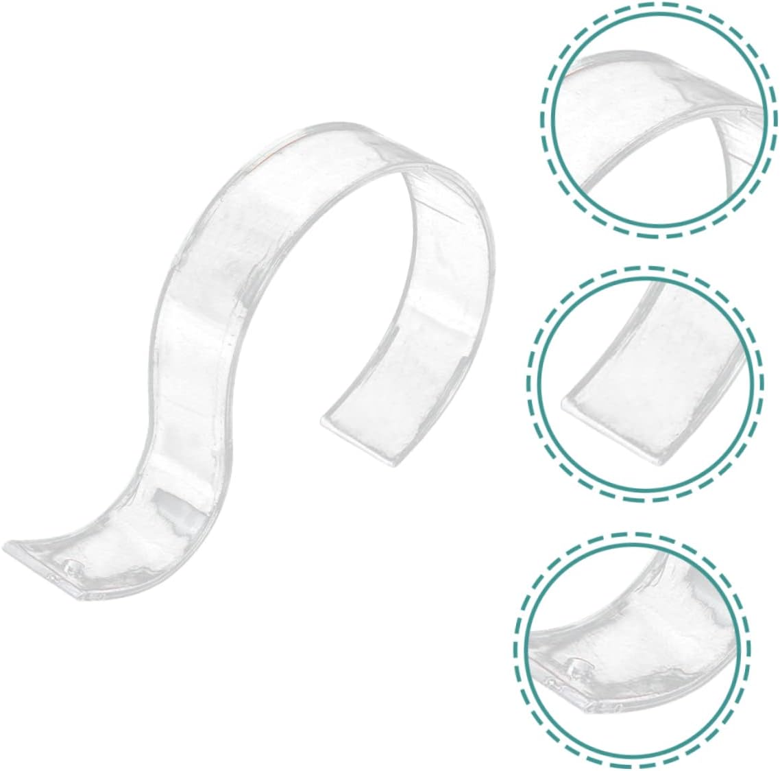 Ciieeo 15pcs Acrylic Belt Display Stands Belt Holder Organizer for Men and Women for Closet and Store Display Compact Design for Safe and Stylish Storage