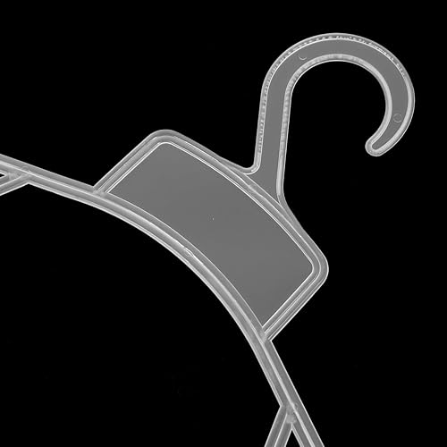 Miniatura 2 de CAXUSD Percha de traje para niños, perchas de plástico para bebé, perchas para niños, perchas para recién nacidos, colgador de ropa, soporte para