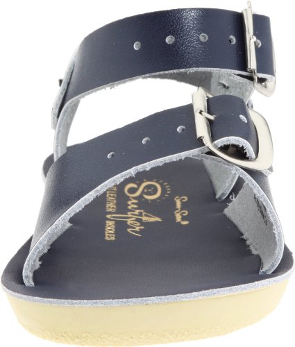 Salt Water Sandals by Hoy Shoe Sun-San Surfer,Blue/Navy,6 M US Toddler2