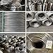 LAYUON Industrial Grade Hard Stainless Steel Wire 304 Steel, Heat Corrosion Resistant 4mm for Workshop Use,Soft 4 mm (0.5 kg)