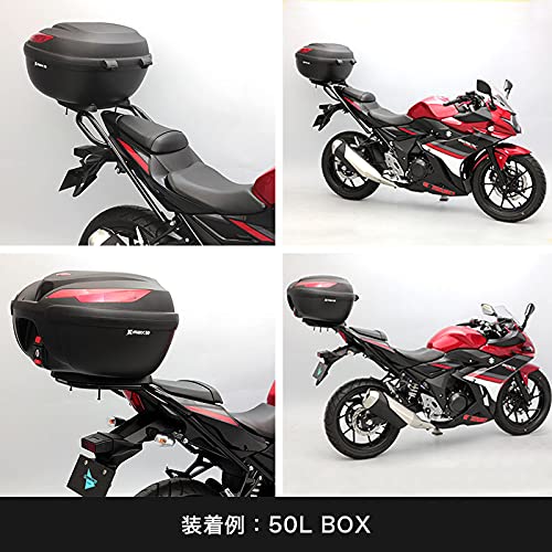 GSX250R トップケース・マフラー付き Amazon | エンデュランス (ENDURANCE) バイク リアキャリア ボックス