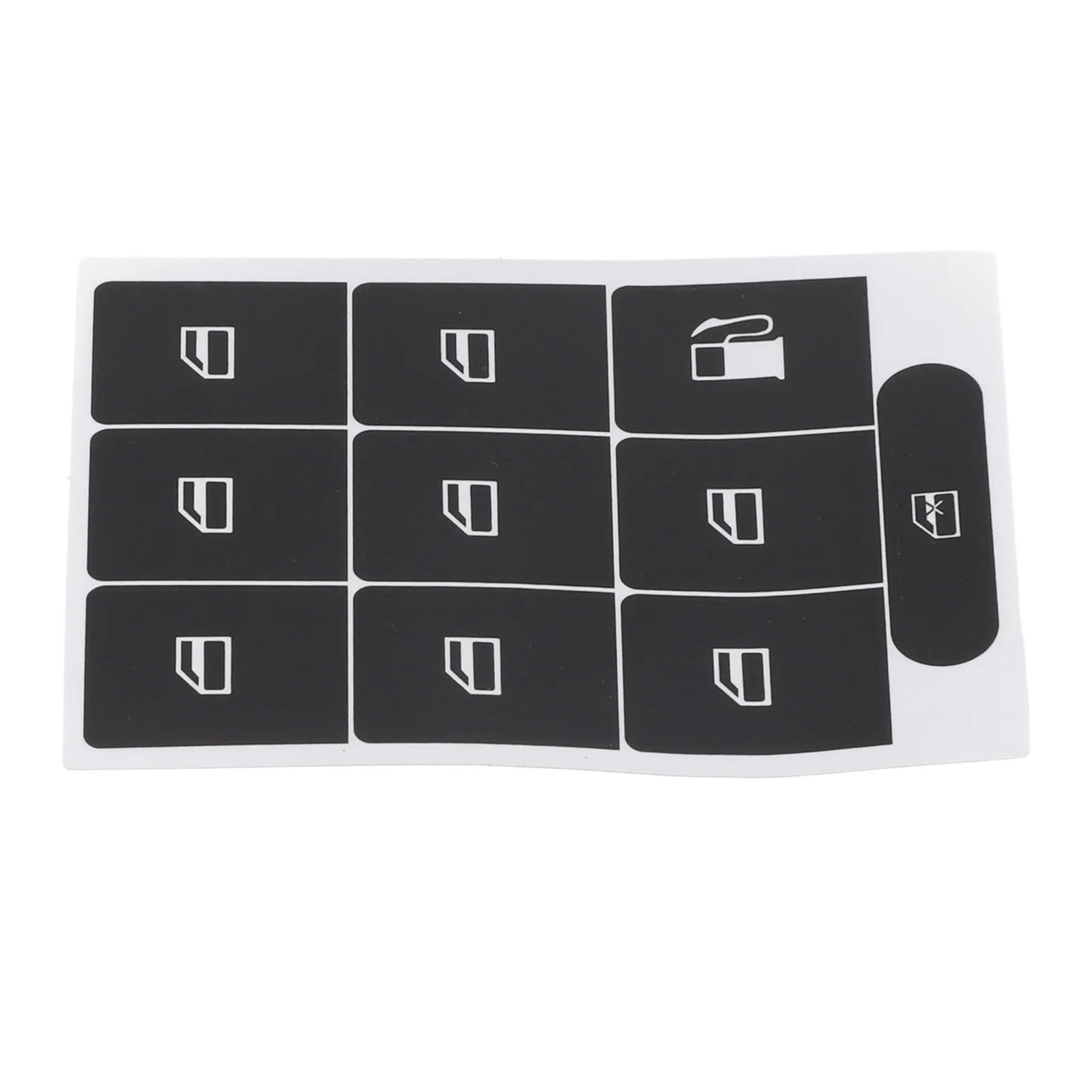 Wsbojxth One Color Repair Patch Compatible With Vw For Passat B6 1 Set Car Interior Stickers To Repair Window Buttons Automotive Decals Stickers Cars Accessories