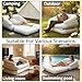 Onirii Inflatable Sofa Bed with Air Pump,2-in-1 Inflatable Sofa Couch,Blow-Up Couch and Folding Full Size Air Mattress Bed for Home,Camping,and Guests