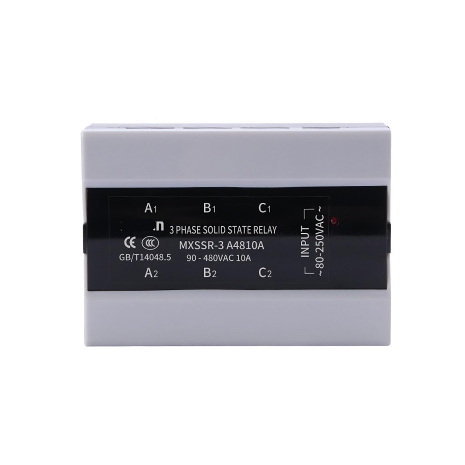 Relais à semi-conducteurs triphasé MXSSR-3 A4810A AA mnxcnming pour circuit alternatif AC-AC